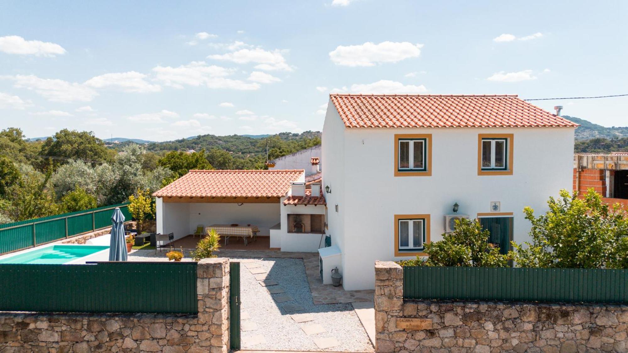 Вілла Casas De Marvao - Casa Do Ribeiro Екстер'єр фото